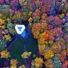 Herbststimmung aus luftiger Höhe