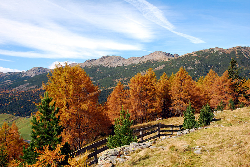 Herbststimmung bei Durnholz (Sarntal)