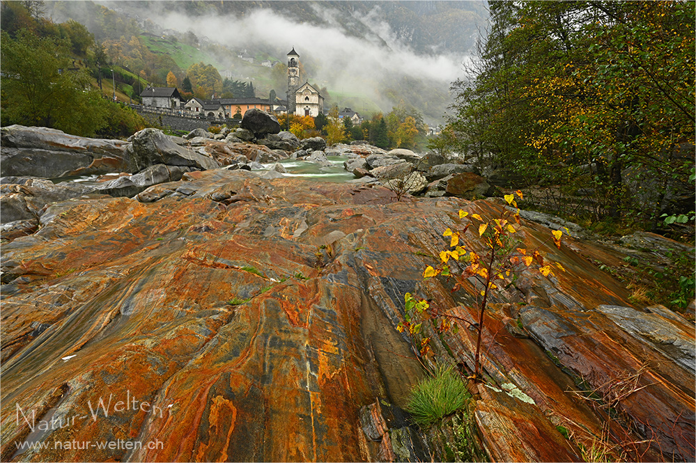 Herbststimmung bei Lavertezzo