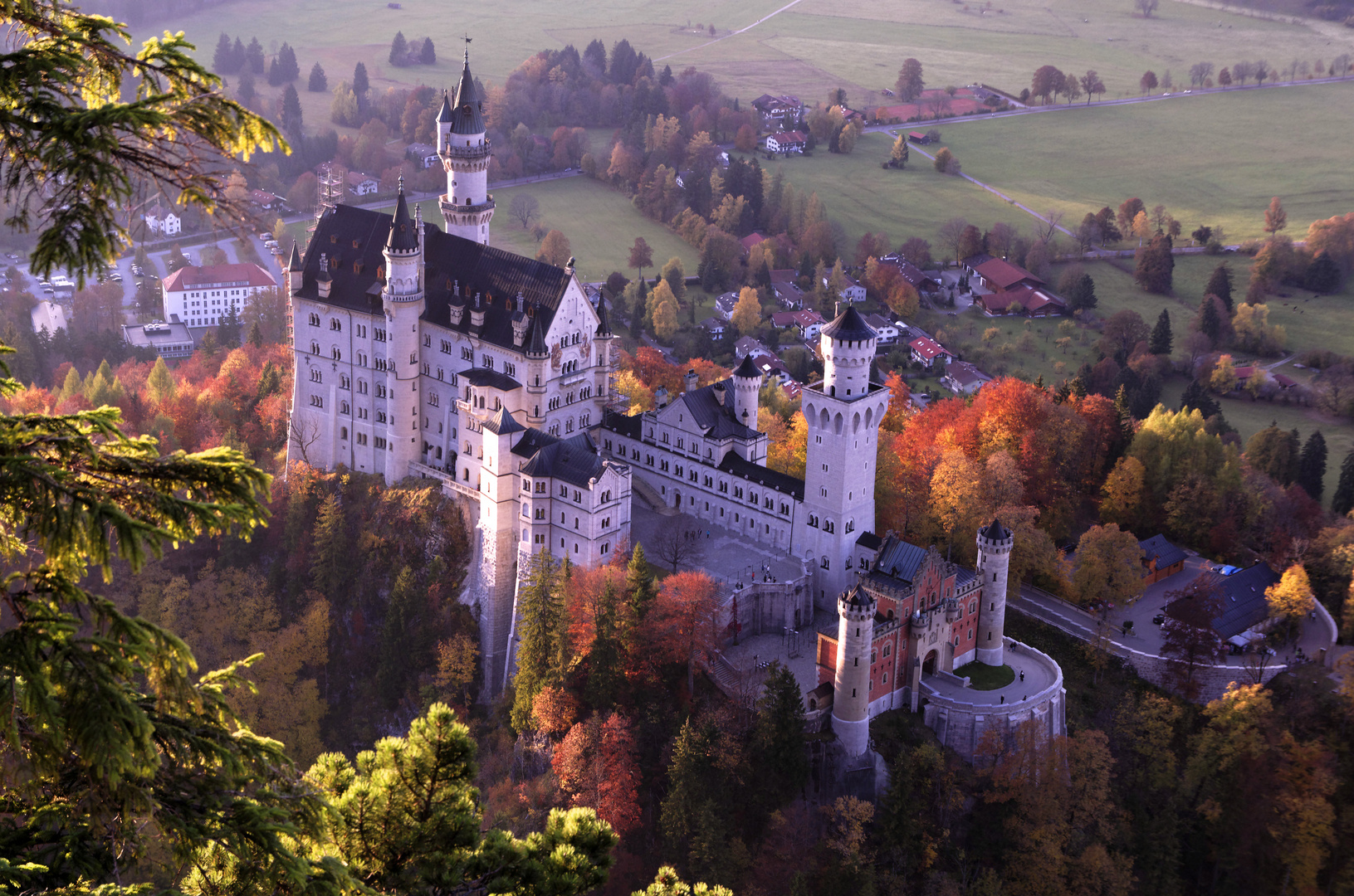 Herbststimmung bei Schloss Neuschwanstein