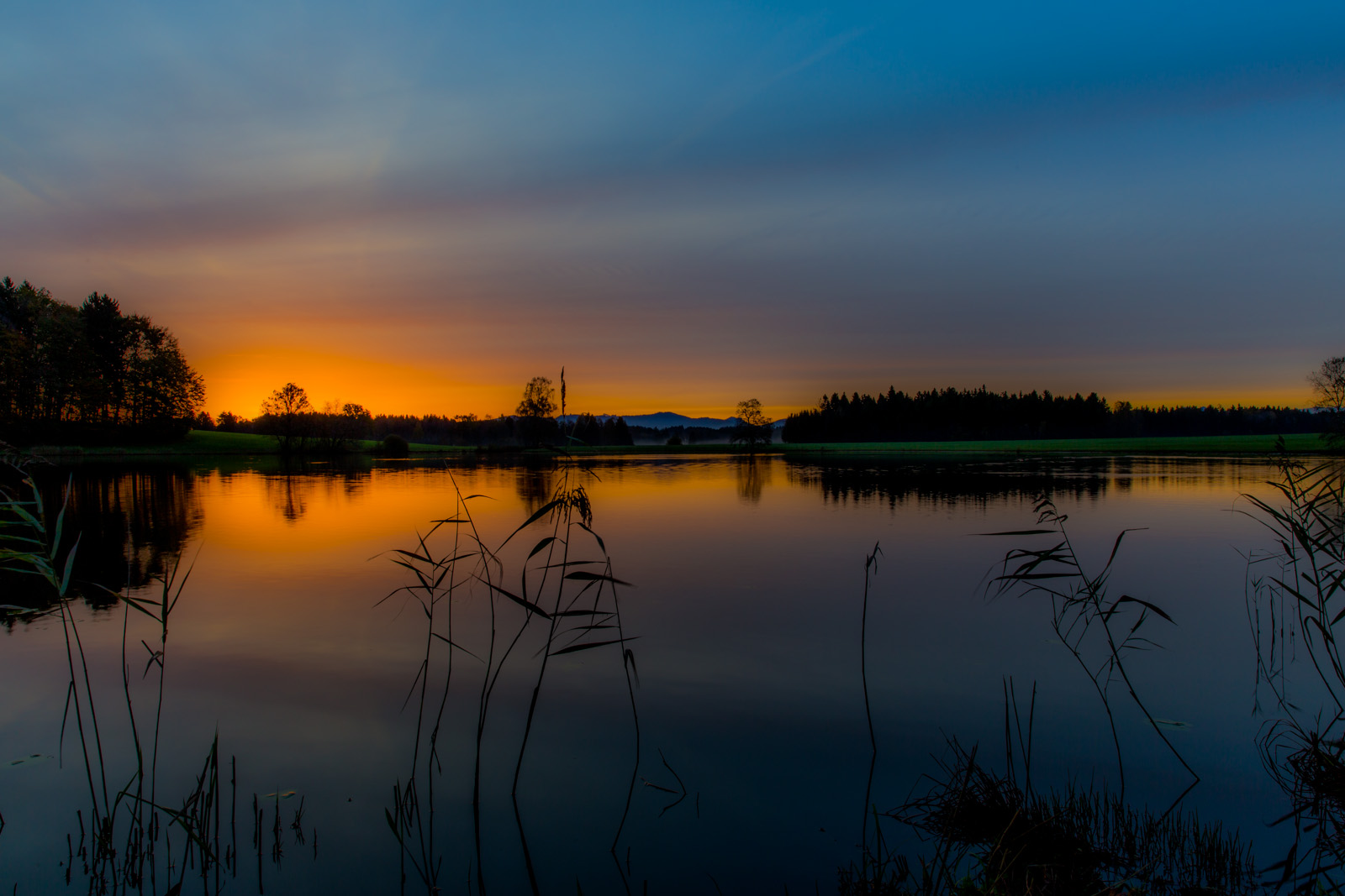 Herbststimmung bei Sonnenaufgang