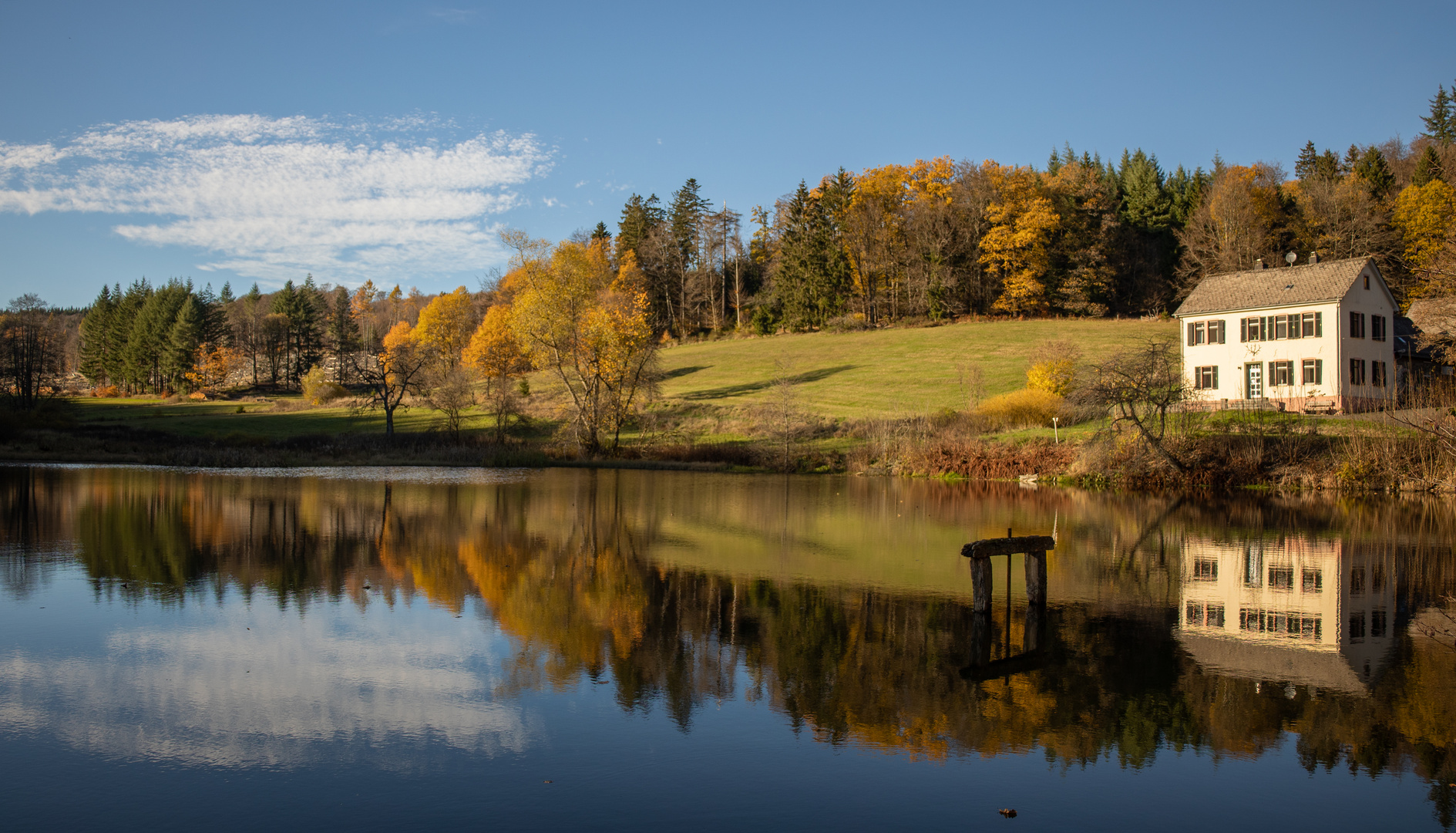 Herbststimmung beim Forsthaus 