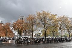 Herbststimmung beim Notre Dame