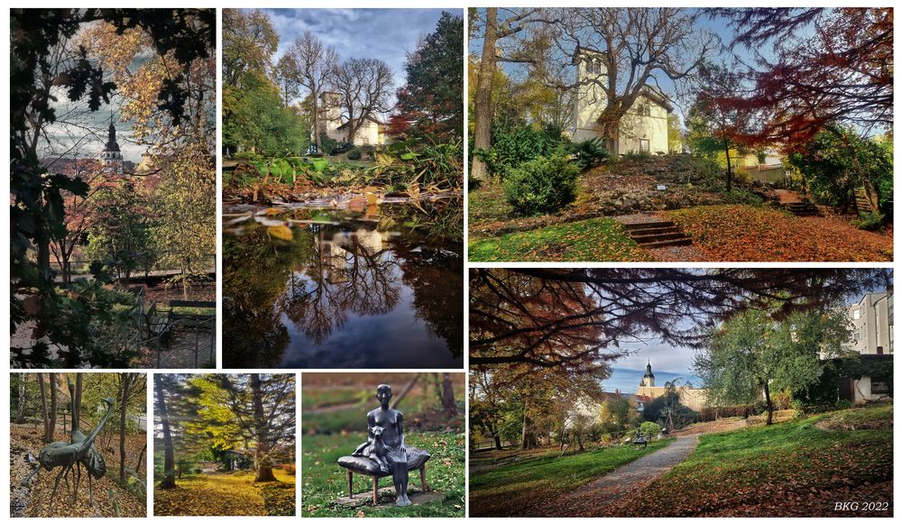 Herbststimmung Botanischer Garten Gera Foto & Bild deutschland