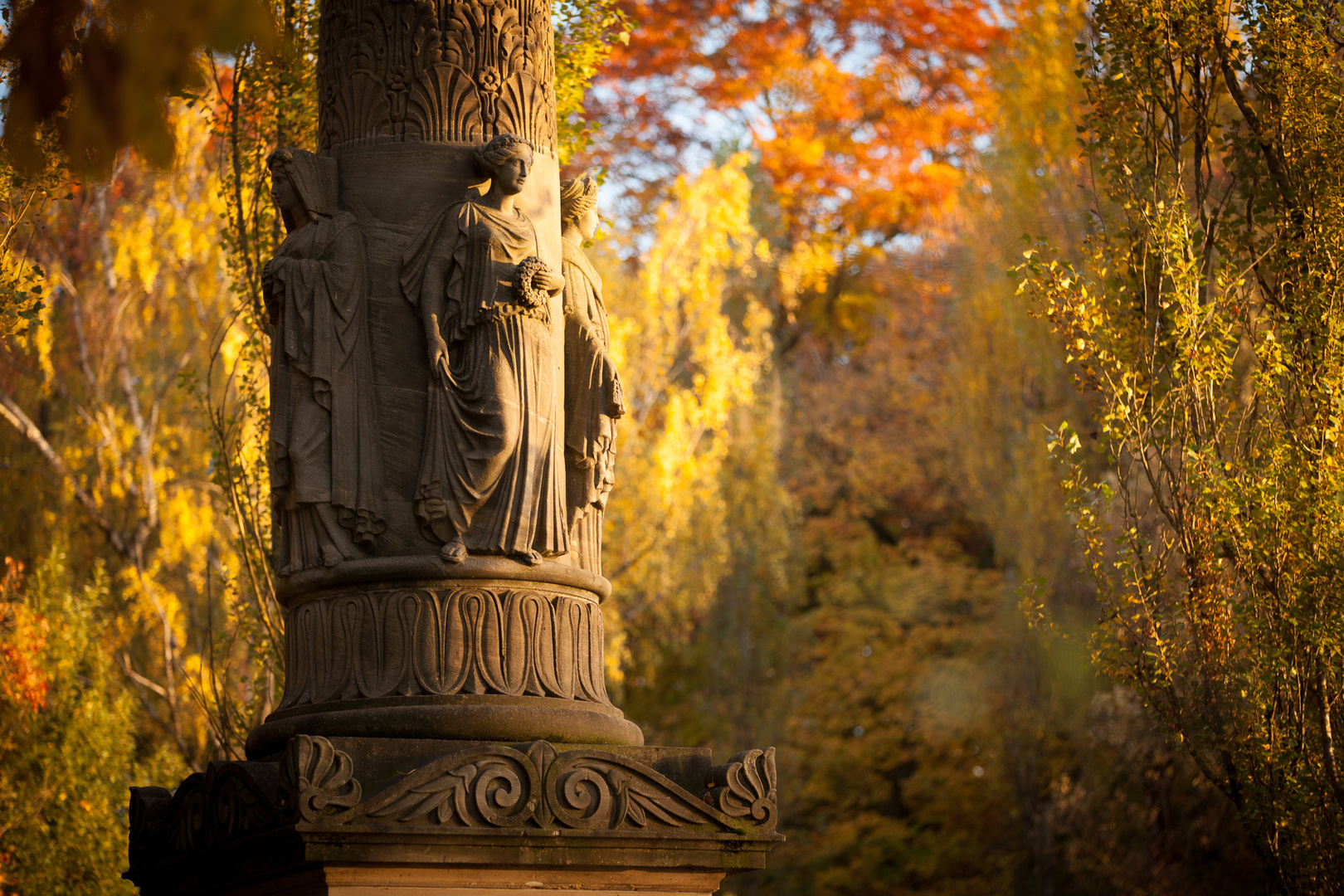 Herbststimmung im Englischen Garten