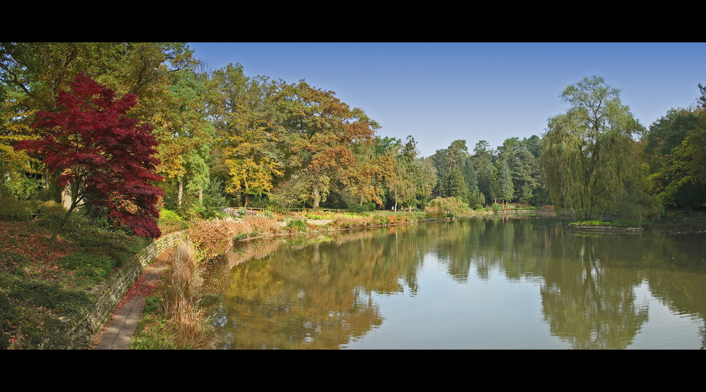 Herbststimmung im Hainpark