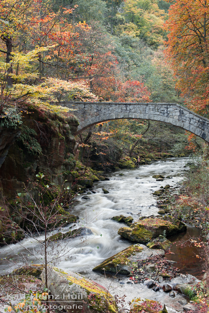 Herbststimmung im Harz/Bodetal