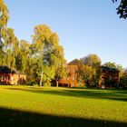 Herbststimmung im Innenhof