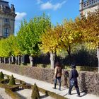 Herbststimmung im Residenzgarten Würzburg