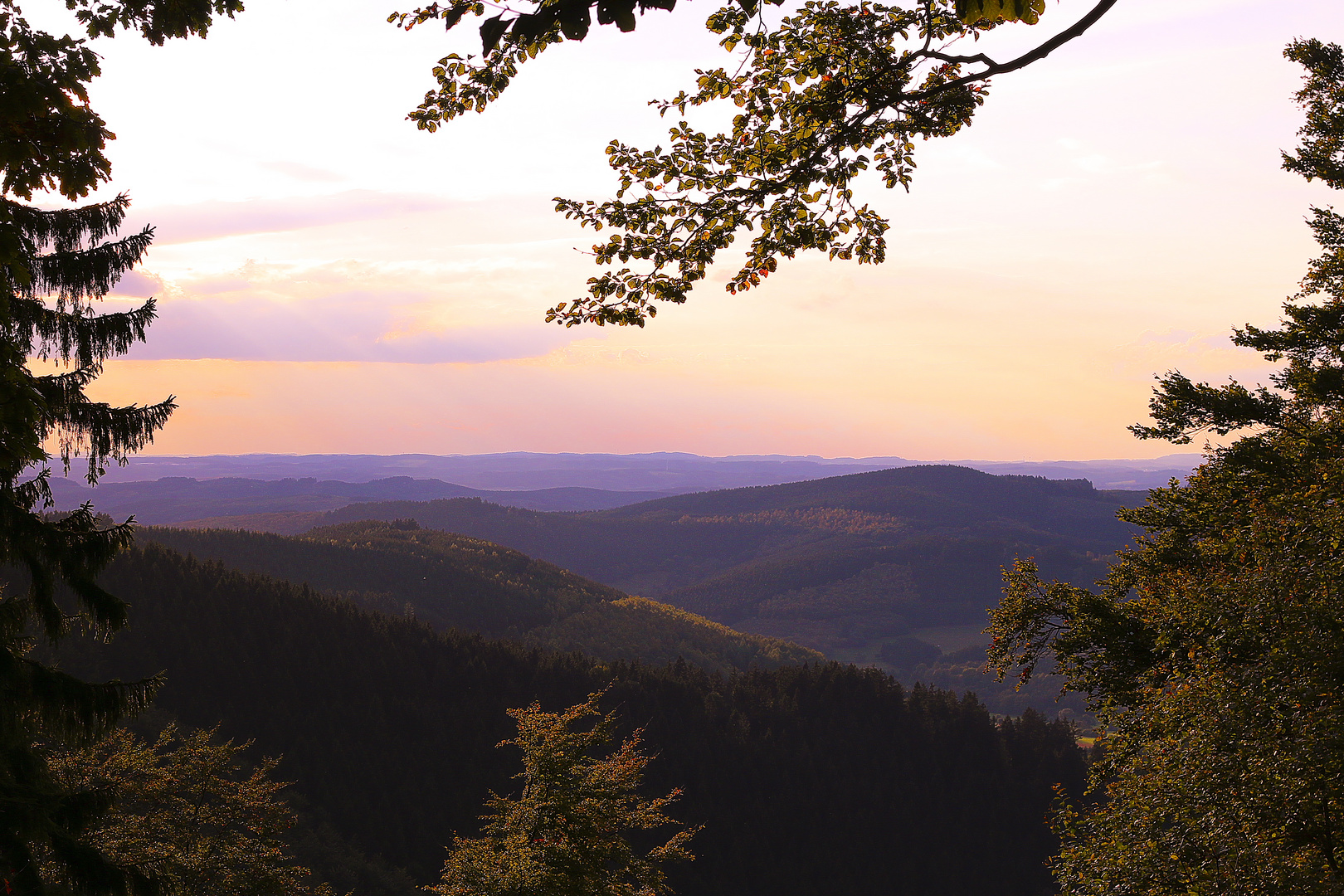 Herbststimmung im Rothaargebirge / Bild 1