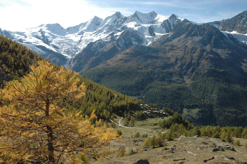 Herbststimmung im Saastal