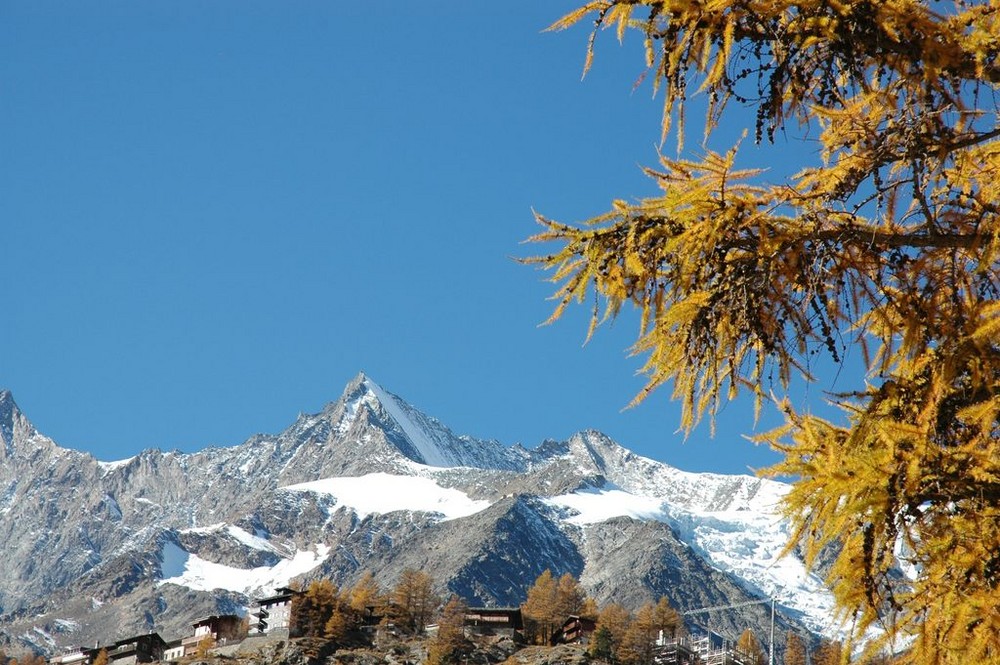 Herbststimmung im Saastal - Wallis