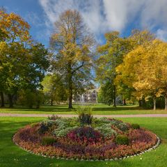 Herbststimmung im Schlosspark Altenstein