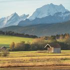 Herbststimmung im Sonnenaufgang - Haarmoos - Watzmann