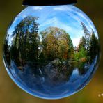 Herbststimmung im Stadtgarten Neuss - am Teich