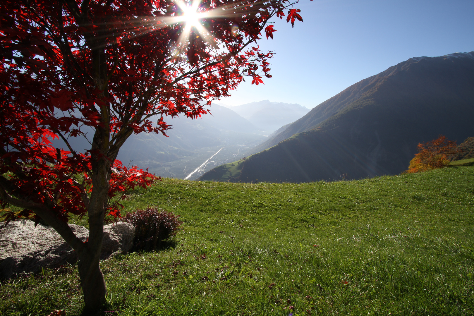 Herbststimmung im Vinschgau