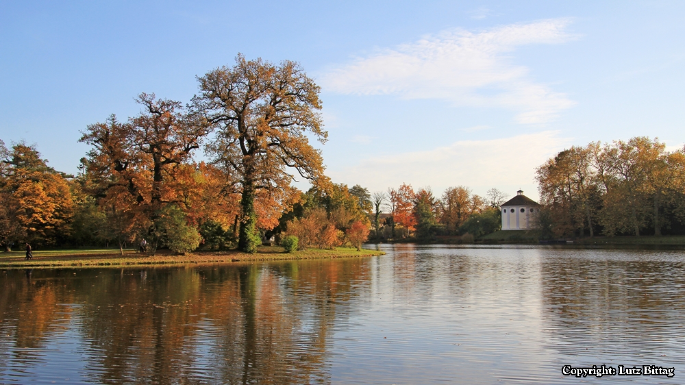 Herbststimmung im Wörlitzer Park