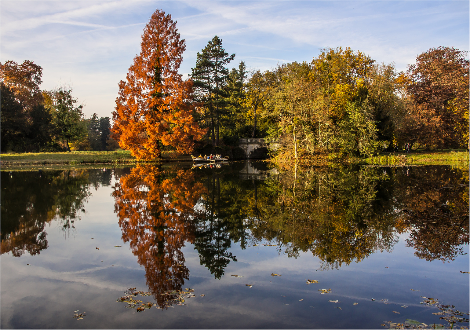 Herbststimmung im Wörlitzer Park