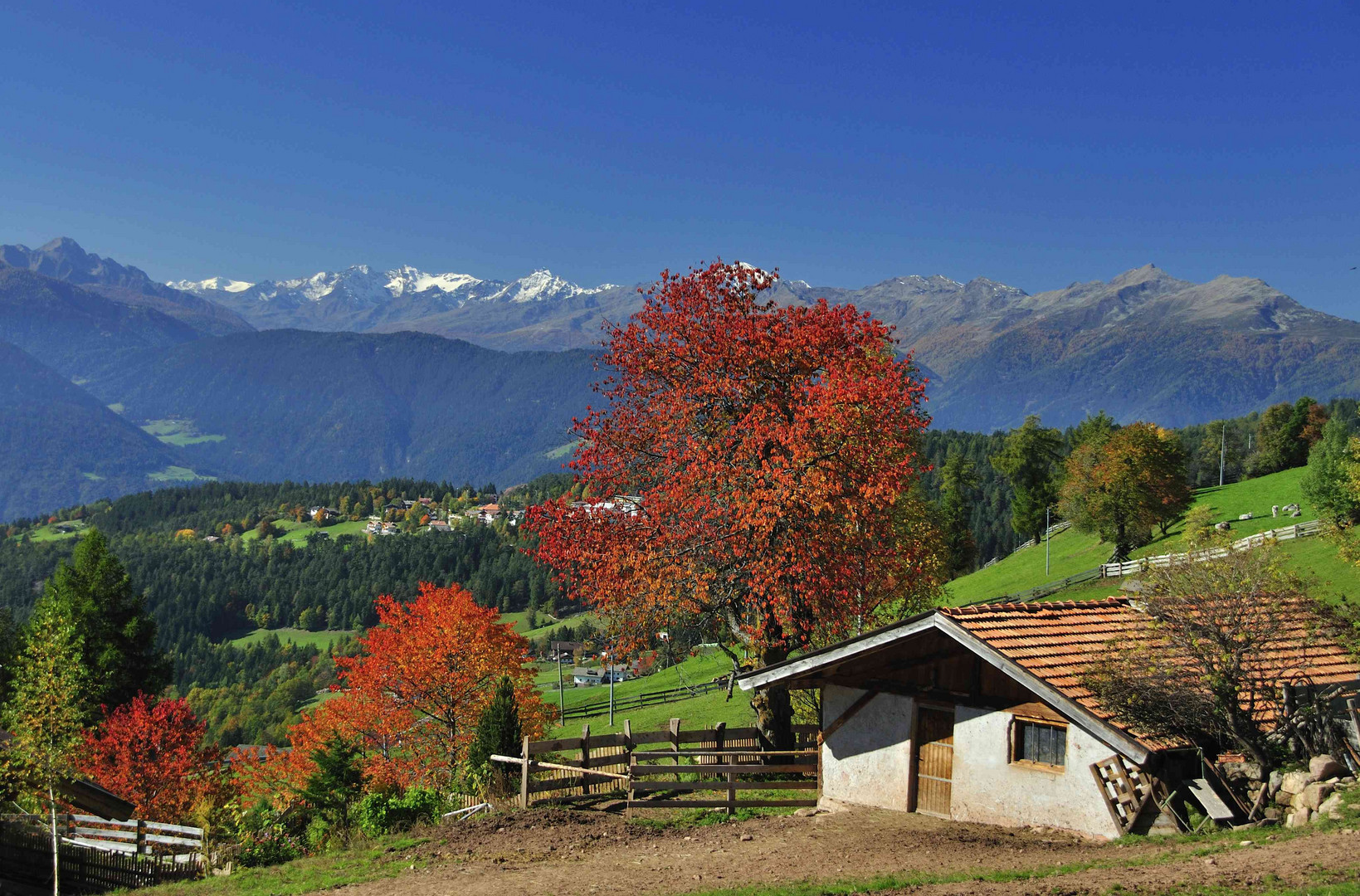 Herbststimmung in den Dolomiten