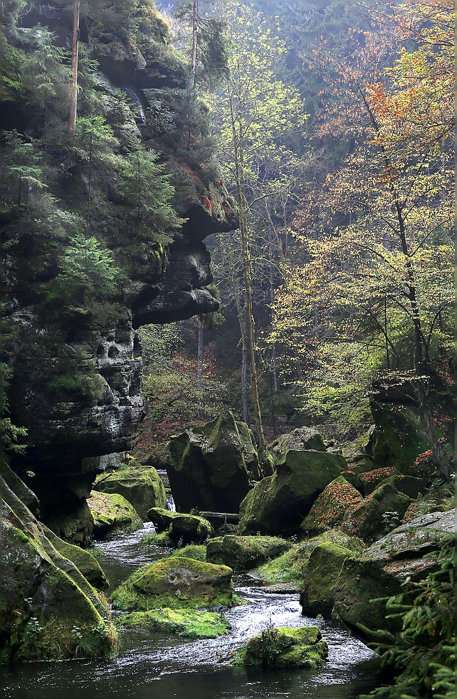 Herbststimmung in der Böhmischen Schweiz