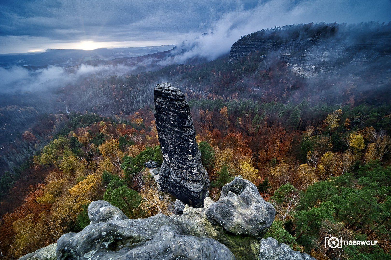 Herbststimmung in der Böhmischen Schweiz