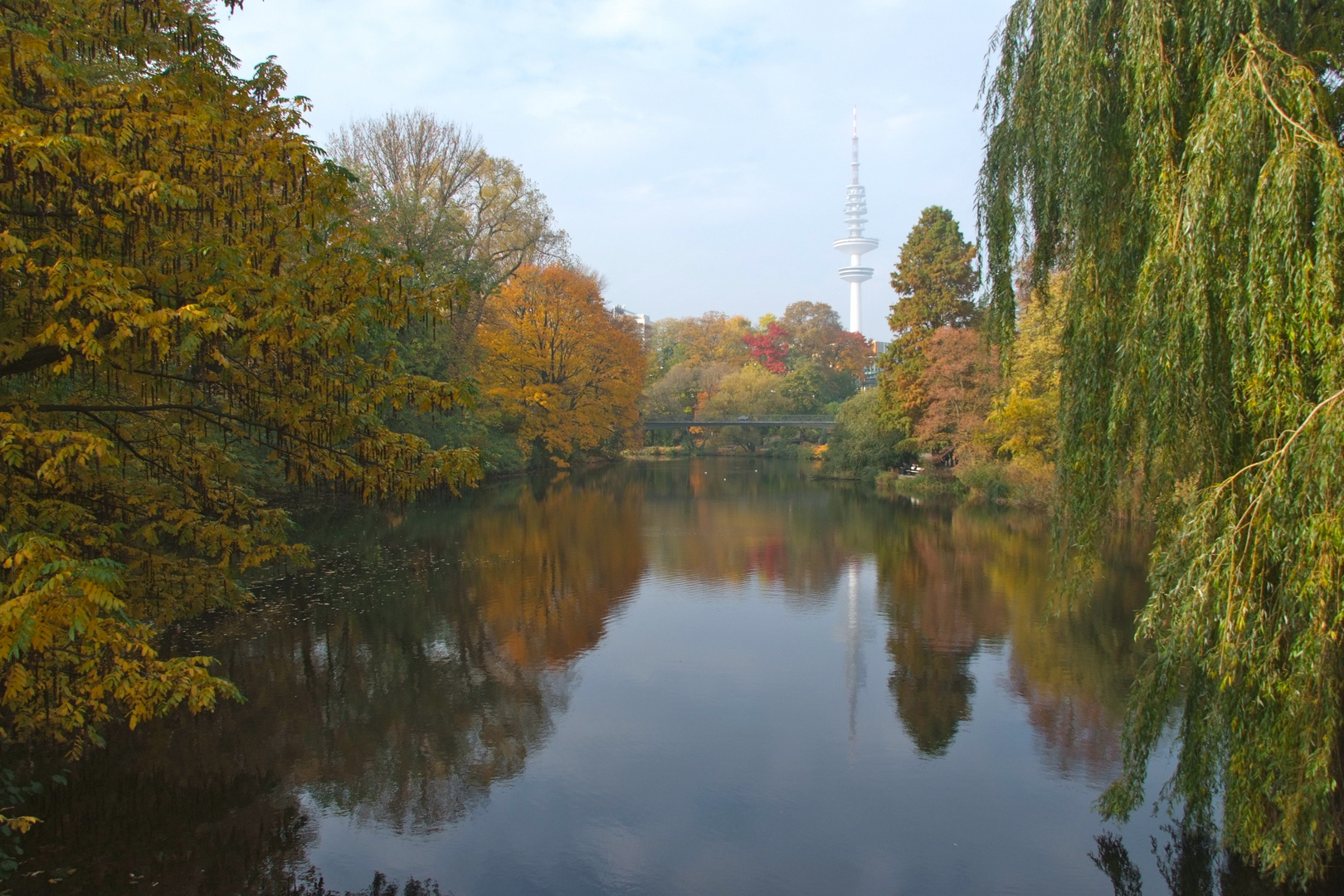 Herbststimmung in "Planten un Blomen" in Hamburg