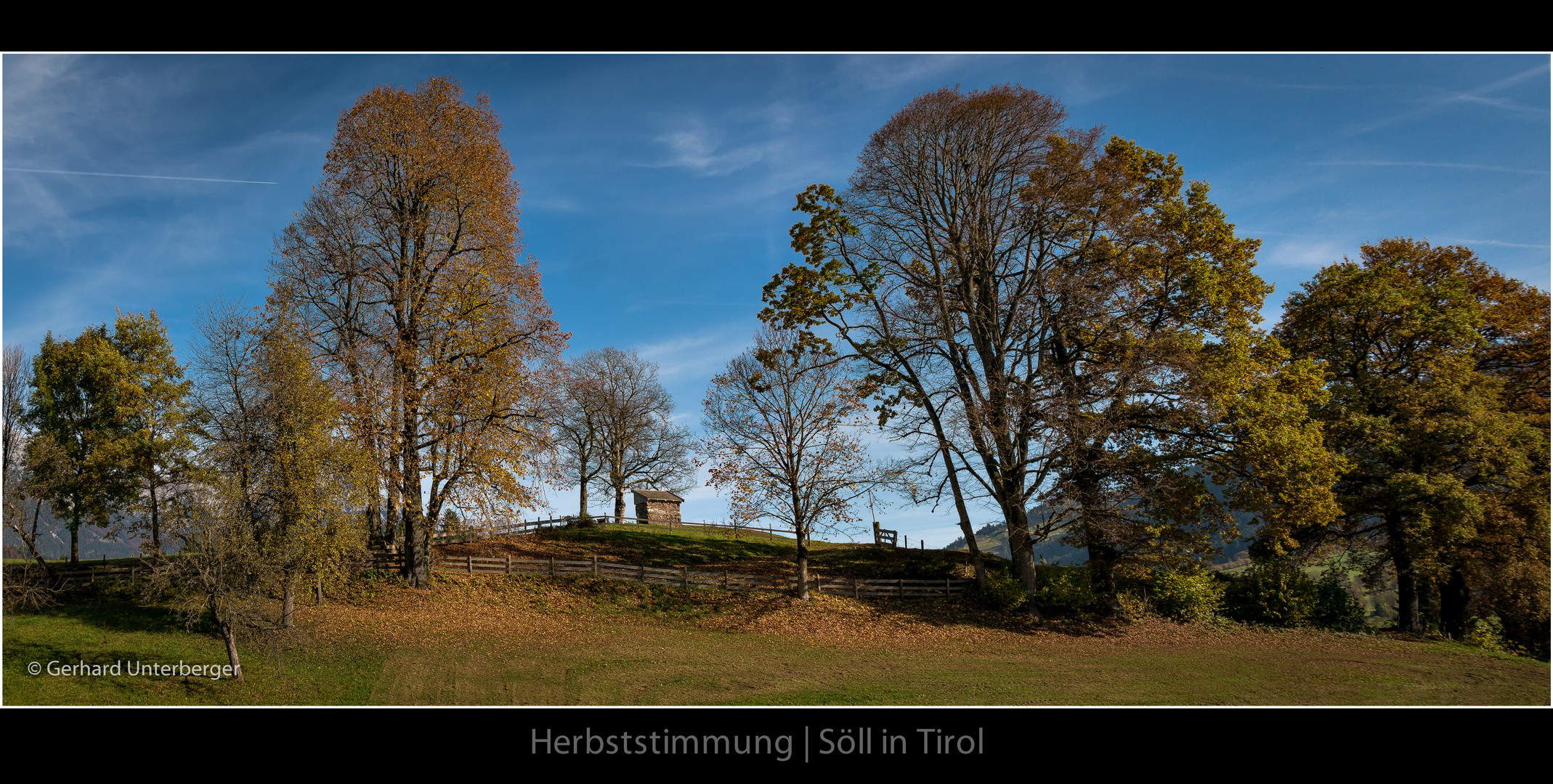 Herbststimmung in Söll