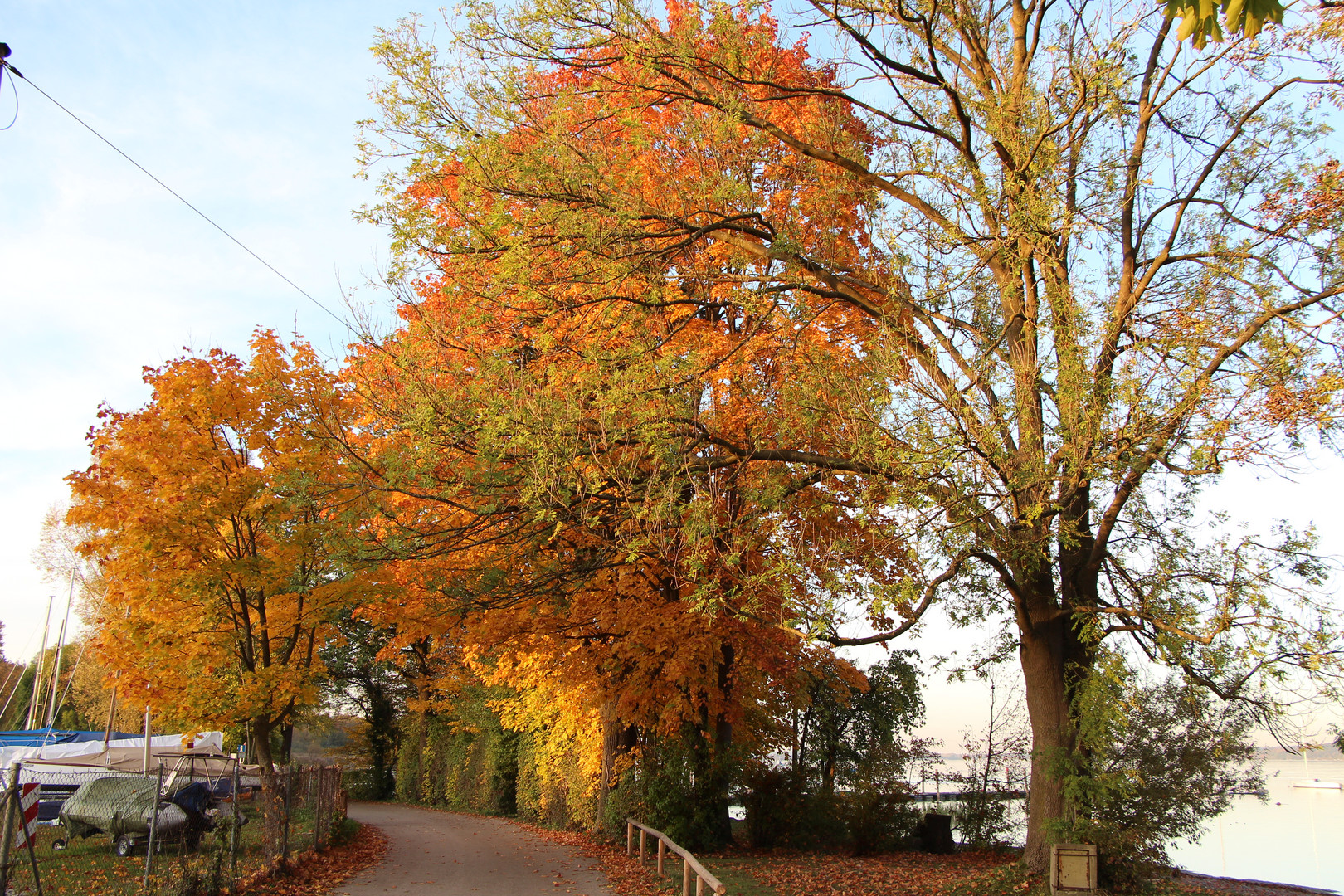 Herbststimmung in Utting