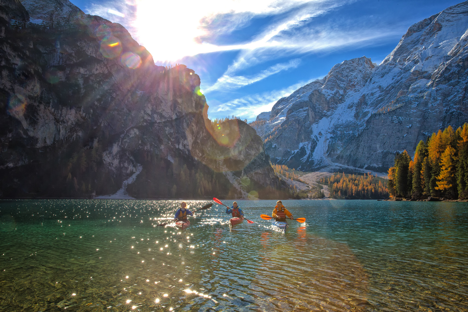 Herbststimmung Pragser Wildsee 