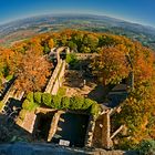 Herbststimmung rund um die Chojnik-Burg herum