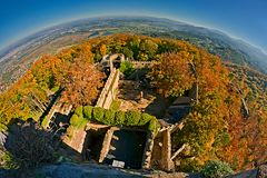 Herbststimmung rund um die Chojnik-Burg herum