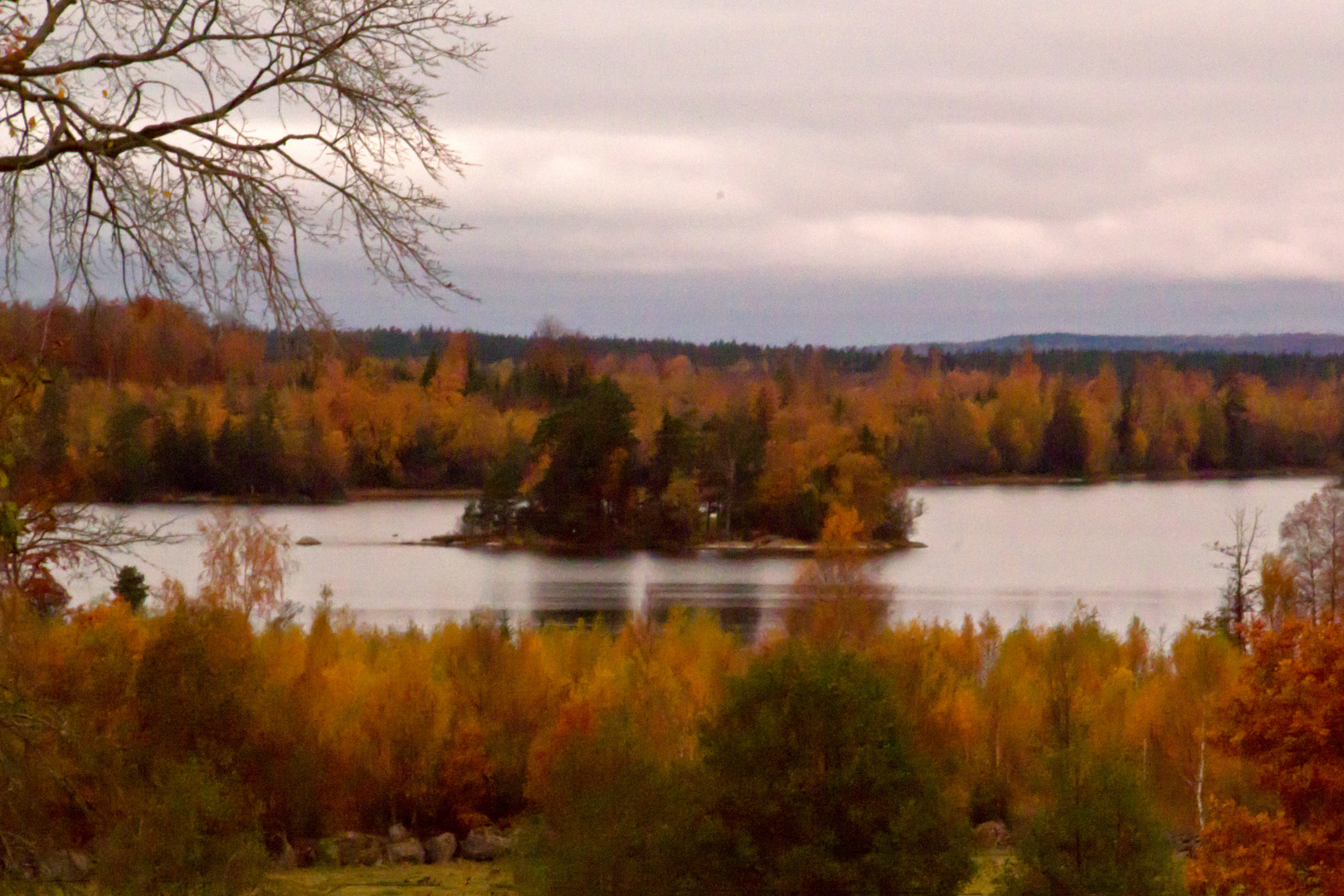 Herbststimmung über dem See