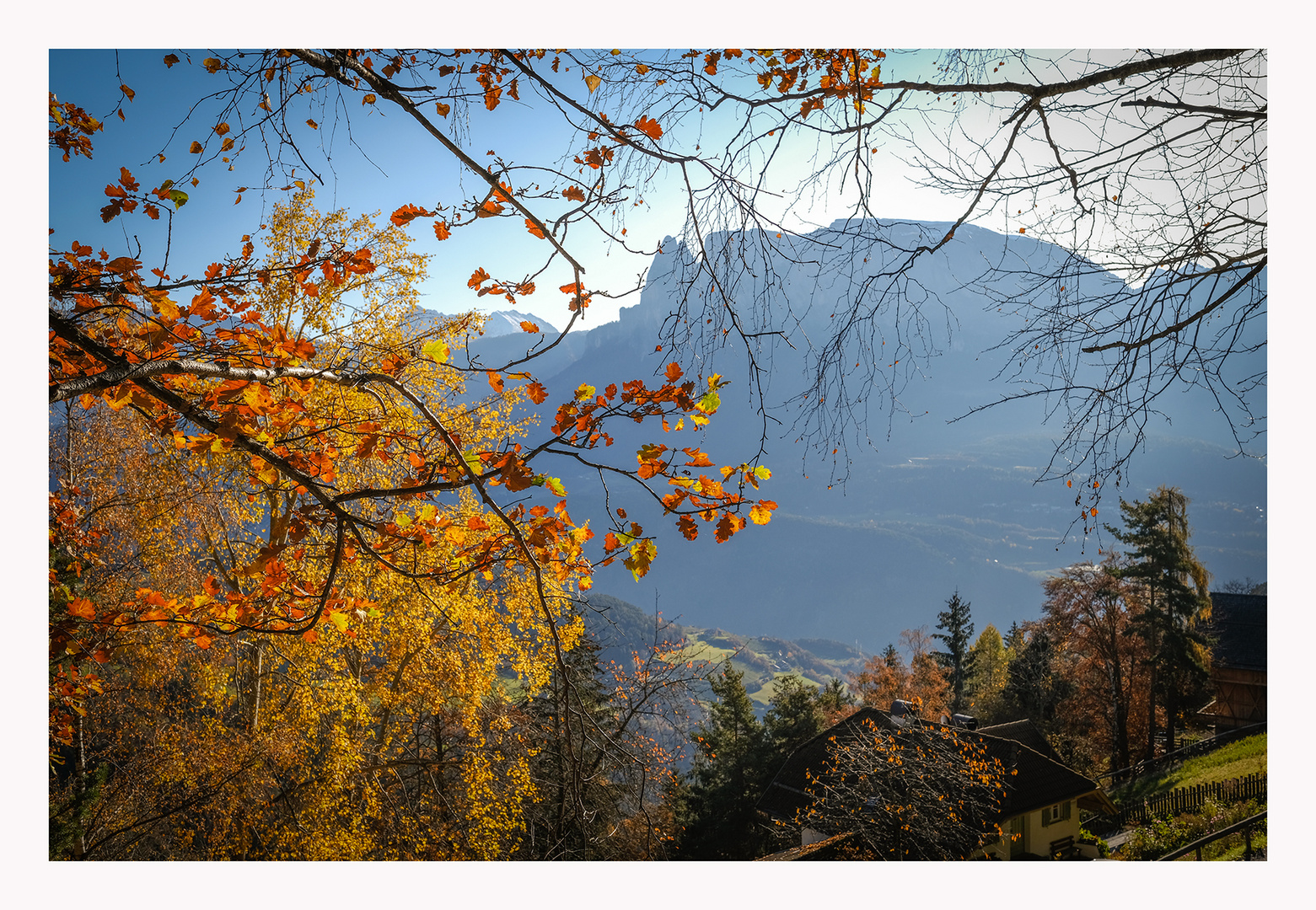 Herbststimmungen am Ritten Südtirol