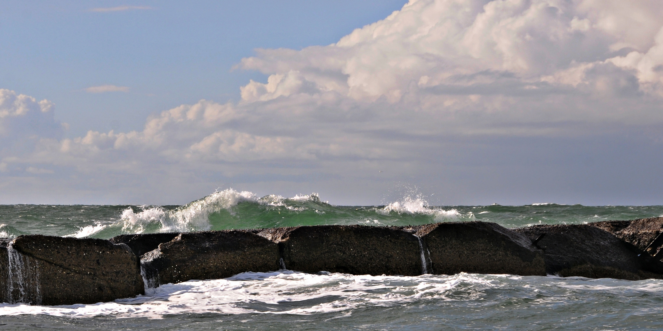 Herbststurm an der Nordsee