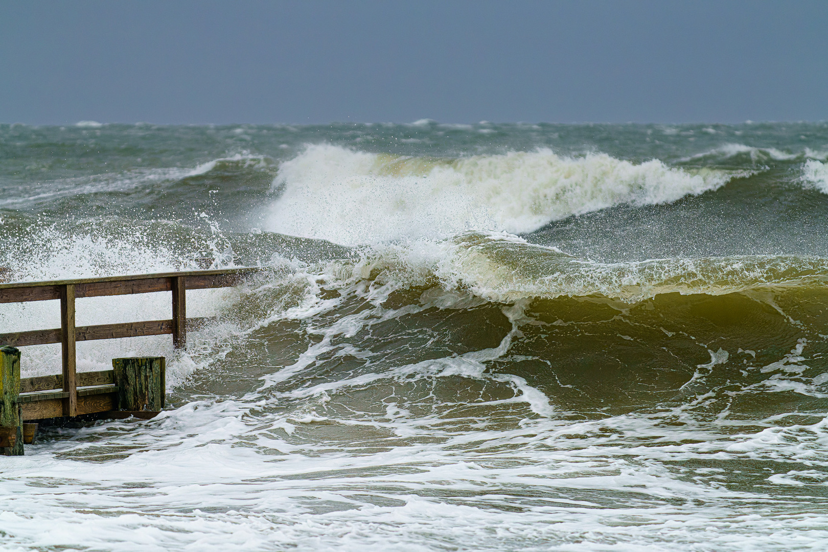 Herbststurm an der Ostsee