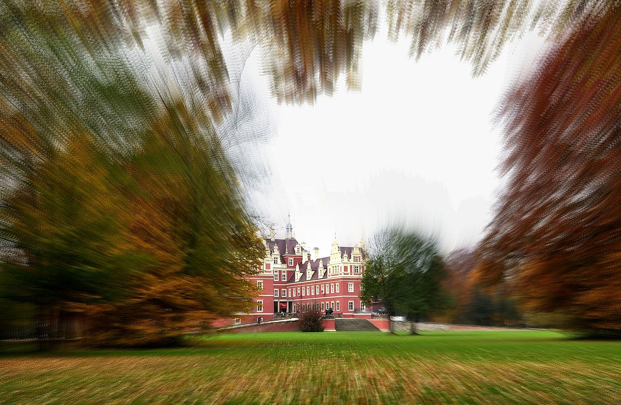 Herbststurm im Fürst Pückler Park