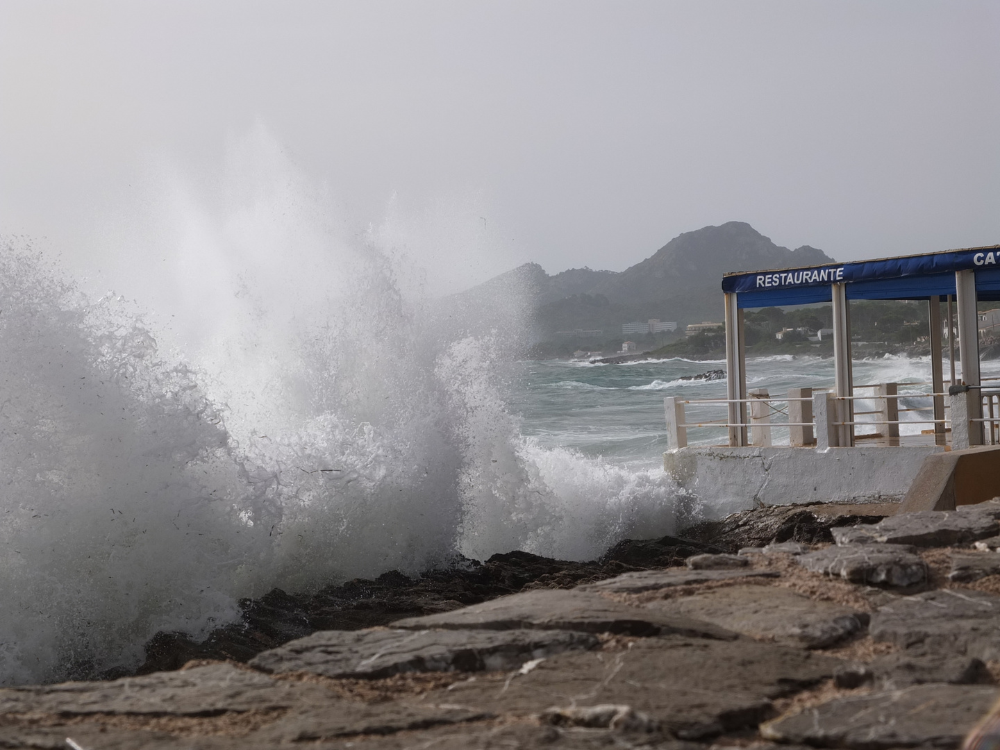 Herbststurm in Cala Ratjada