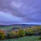 Herbststurm in den Reben