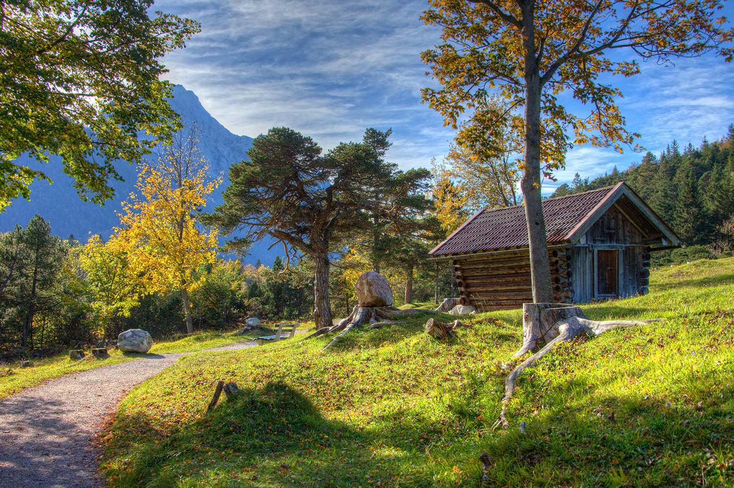 Herbstszene