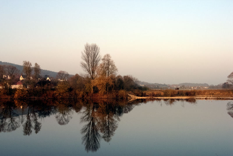 Herbsttag am Baggersee