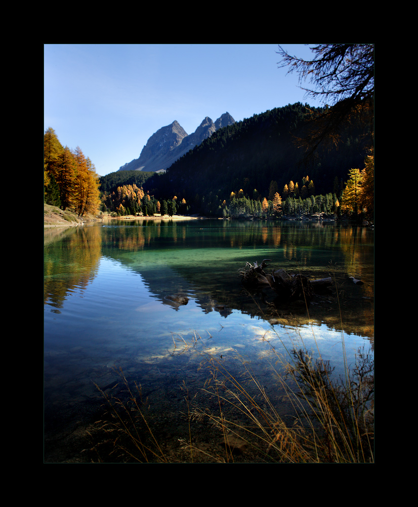 Herbsttag am Palpuognasee II