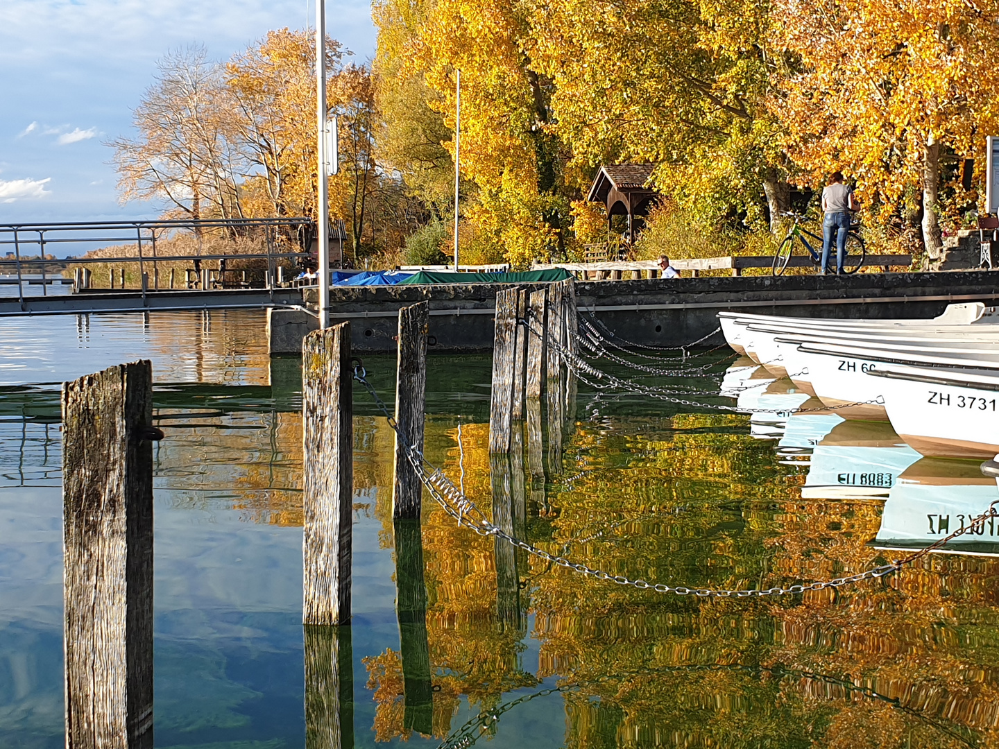 Herbsttag am See