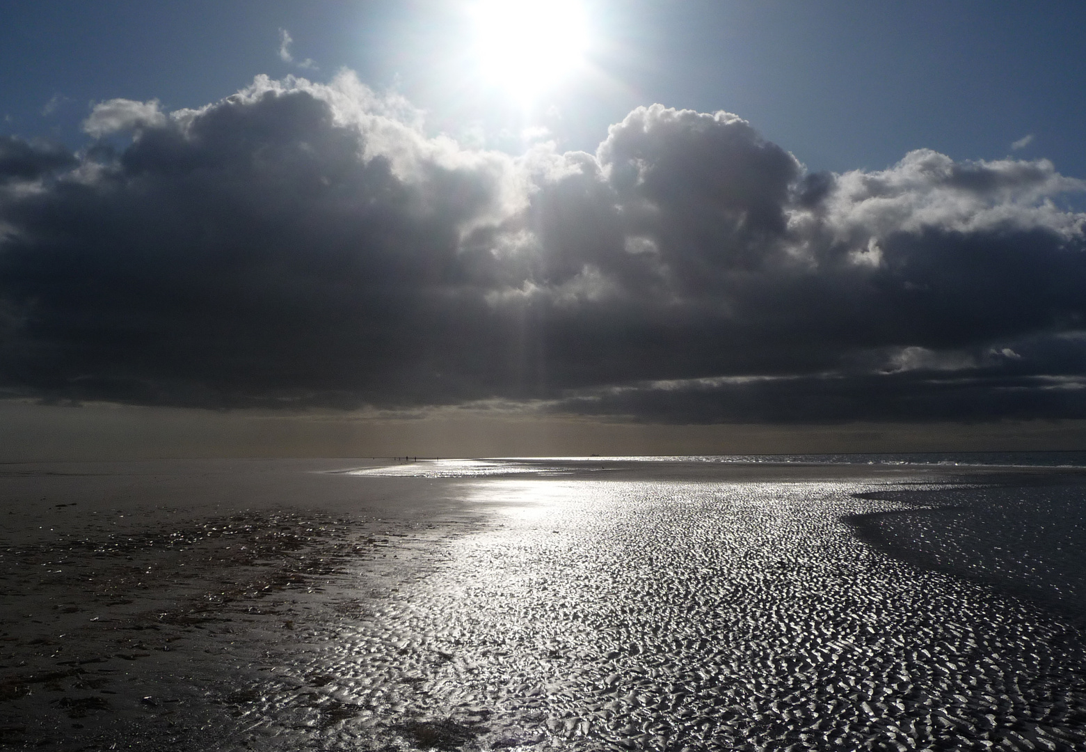 Herbsttag am Strand von Norddorf (Amrum)