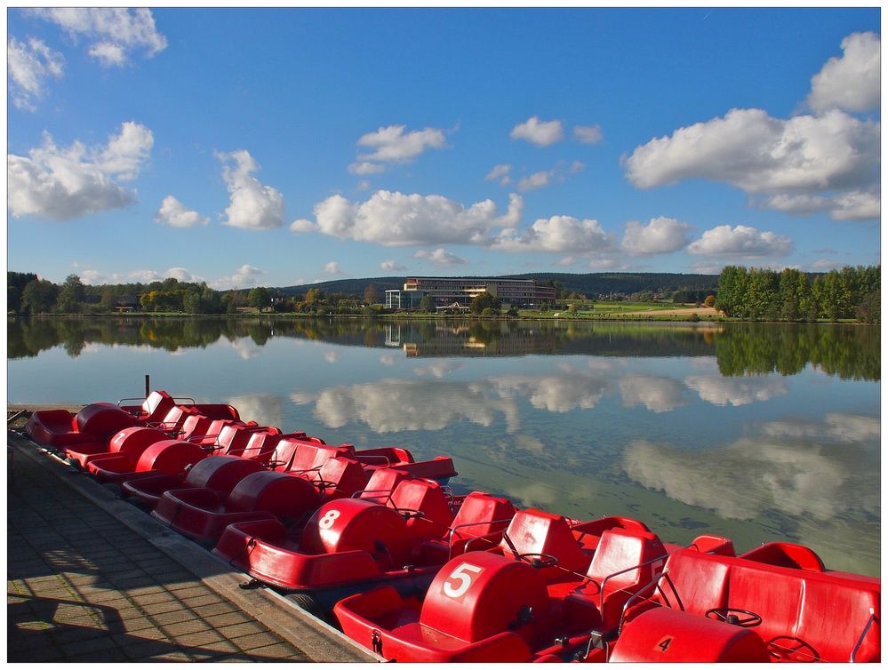 Herbsttag am Weißenstädter See