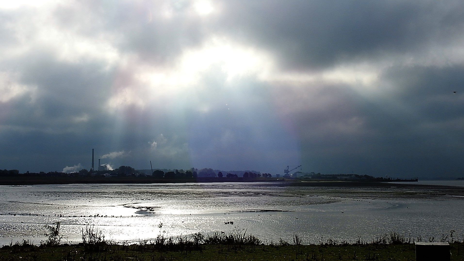 Herbsttag an der Elbe