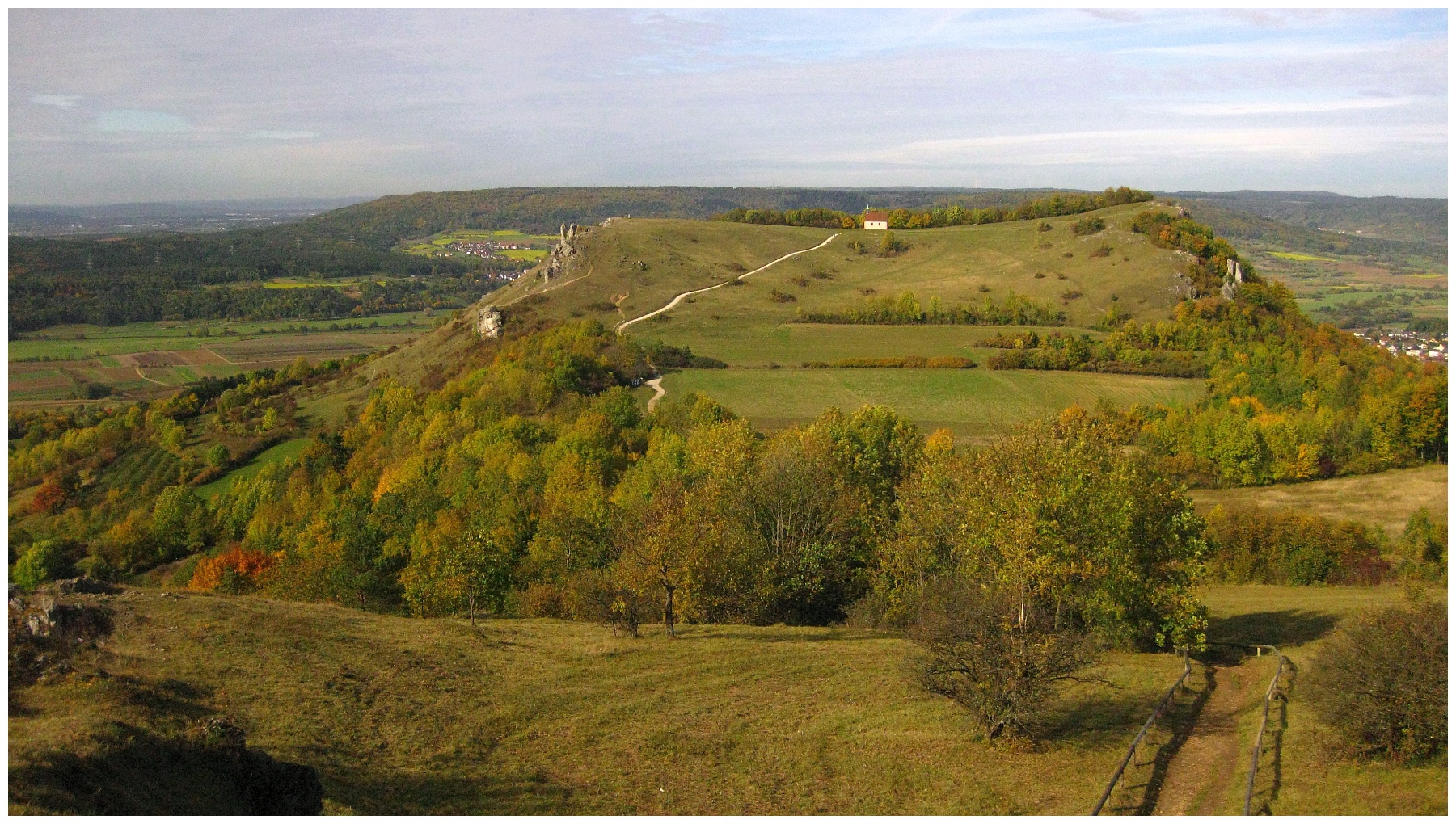 Herbsttag auf dem Walberla