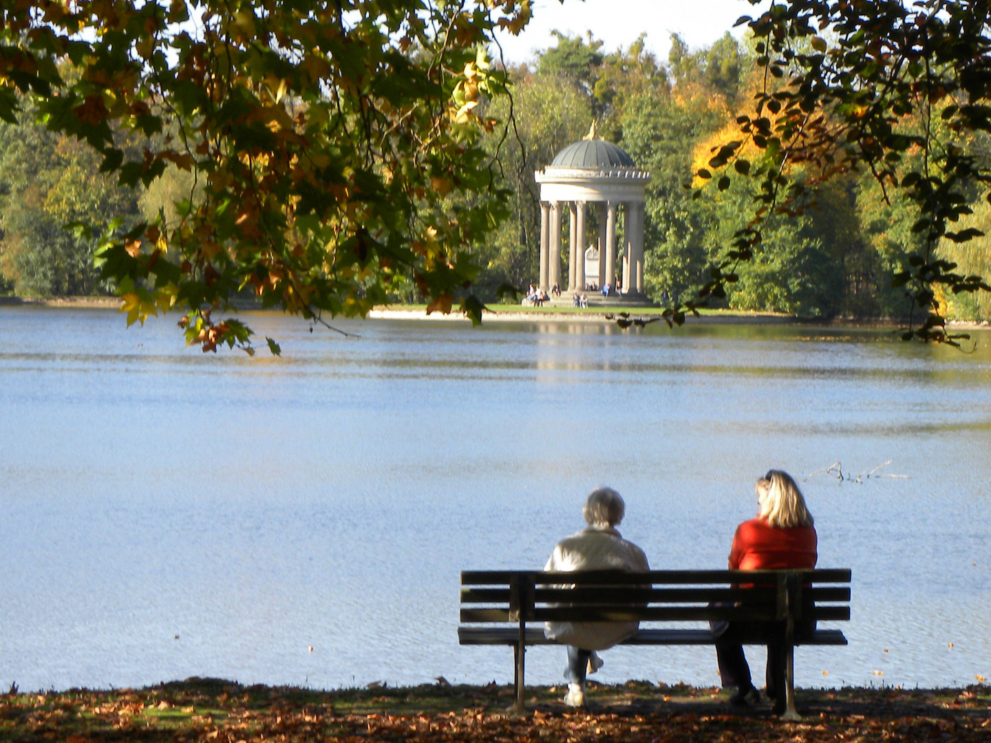 Herbsttag im Schloßpark