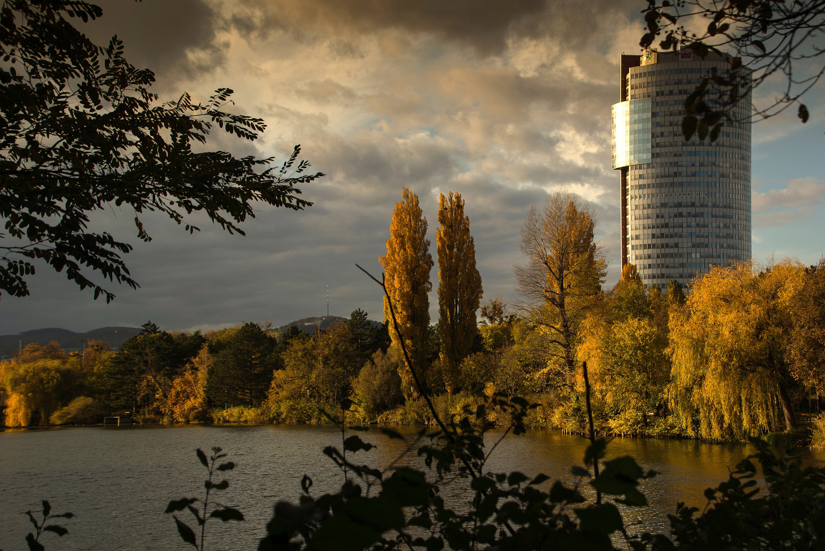 Herbsttag im Wasserpark