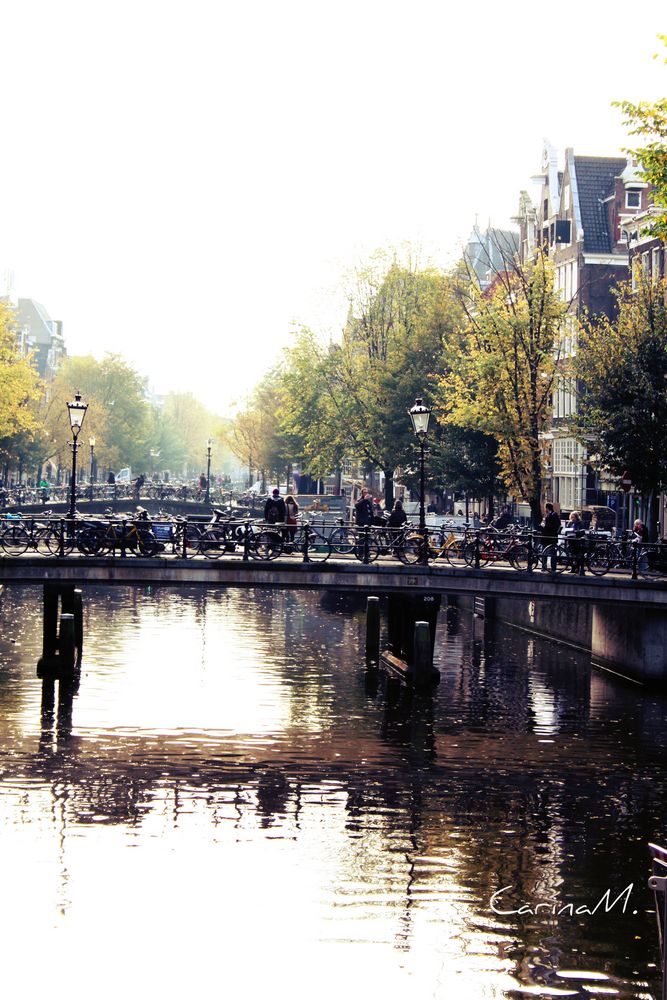 Herbsttag in Amsterdam