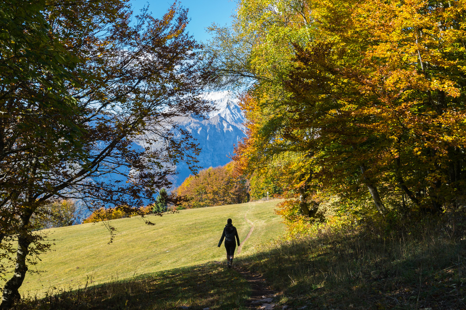 Herbsttag in den Alpen